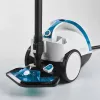 Polti Vaporetto Smart 100_B Cylinder steam cleaner 1500 W Blue, White