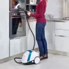 Polti Vaporetto Smart 100_B Cylinder steam cleaner 1500 W Blue, White