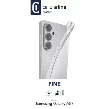 Cellularline Fine - Galaxy A57, Cover, Samsung, Galaxy A57, 17 cm (6.7 inch), Transparent