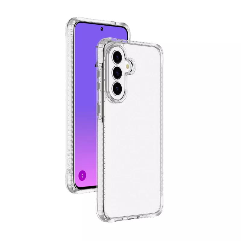Cellularline Ultra Strong - Galaxy A57 Ultra-protective transparent case with shock-absorbing edges and integrated air chambers, designed to ensure maximum protection in the event of accidental drops.