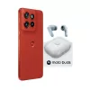 Motorola edge 60 neo + Moto Buds PG38C05749 16.1 cm (6.36 inch) Dual SIM Android 15 5G USB Type-C 8 GB 256 GB 5200 mAh Red