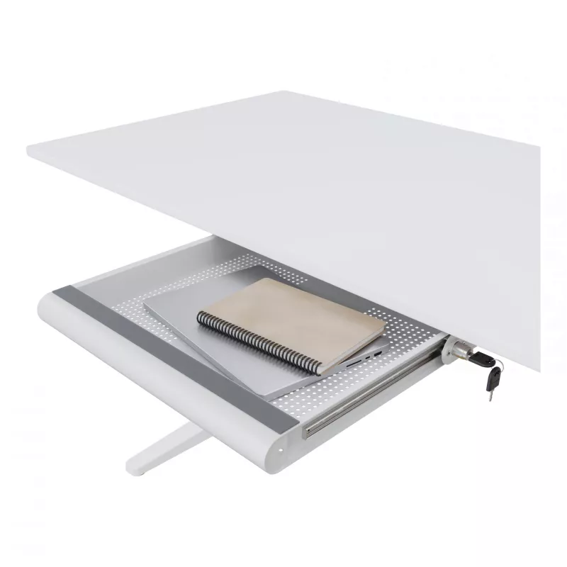 Dataflex 20.620 desk drawer organizer Steel White