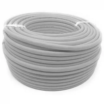 Techly ITP-C6U-FL-100 networking cable Grey 100 m Cat6 U/UTP (UTP)