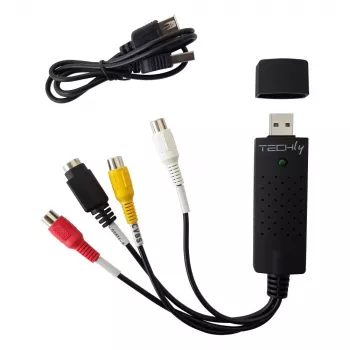 Techly I-USB-VIDEO-700TY video signal converter 720 x 576 pixels