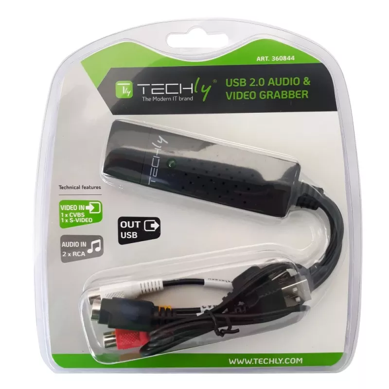 Techly I-USB-VIDEO-700TY video signal converter 720 x 576 pixels