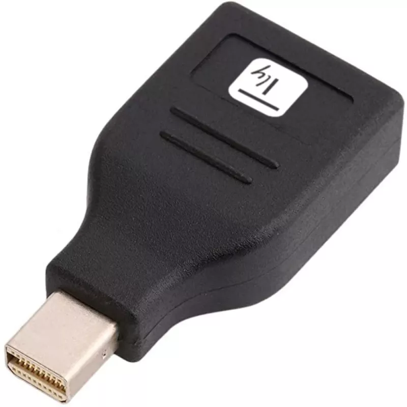 Techly IADAP DP-MDP2 cable gender changer DisplayPort Mini DisplayPort Black