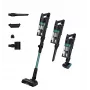 Hoover HF1P10PX 011 Stick vacuum Battery Dry Foam, Micro Bagless 0.7 L 165 W Black, Turquoise 22 Ah