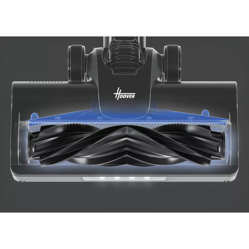Hoover HF1P10PX 011 Stick vacuum Battery Dry Foam, Micro Bagless 0.7 L 165 W Black, Turquoise 22 Ah