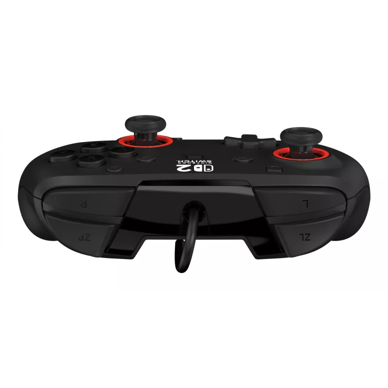 Wired Gaming Controller Turtle Beach Rematch for Nintendo Switch 2 — USB‑C, 3 m cable, Back button, D‑pad, Black