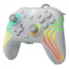 Wired RGB Gaming Controller Turtle Beach Afterglow Wave Grey — USB‑C, 3 m cable, for Nintendo Switch / Switch 2 / Switch OLED