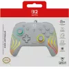 Wired RGB Gaming Controller Turtle Beach Afterglow Wave Grey — USB‑C, 3 m cable, for Nintendo Switch / Switch 2 / Switch OLED