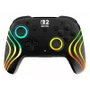 Wireless RGB Gaming Controller Turtle Beach Afterglow Wave Black for Nintendo Switch 2 — Bluetooth/USB-C, Built-in Battery 20h, 3 m Cable