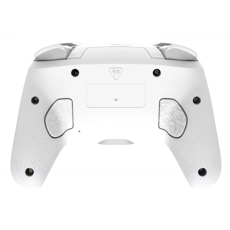 Wireless RGB Gaming Controller Turtle Beach Afterglow Wave White for Nintendo Switch 2, Bluetooth/USB-C, Built-in Battery 20h, 3m Cable