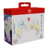 Wireless RGB Gaming Controller Turtle Beach Afterglow Wave White for Nintendo Switch 2, Bluetooth/USB-C, Built-in Battery 20h, 3m Cable