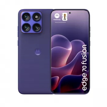 Smartphone Motorola edge 70 fusion — Snapdragon 7s Gen 3, 8 GB RAM, 256 GB, 6.78 inch OLED, 50 MP dual camera, 5G, Android 16, 5200 mAh, Violet