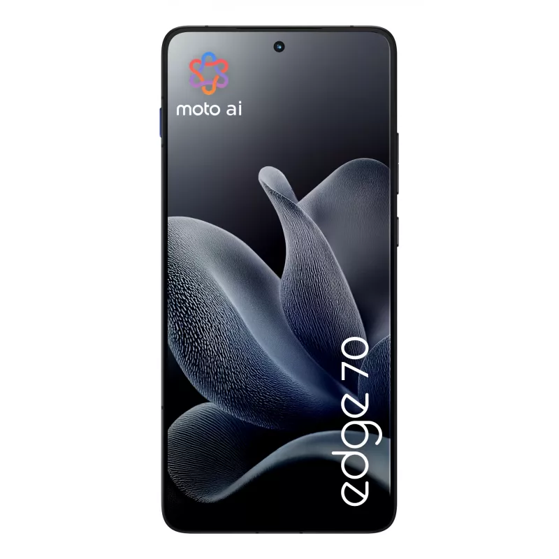 Smartphone Motorola edge 70 — 6.7 inch (17 cm) OLED, Snapdragon 7 Gen 4, 8 GB RAM, 256 GB, Dual SIM, 5G, 4800 mAh, Grey