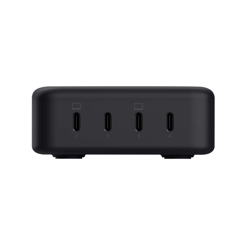 AC Charger Trust Maxo Black 20V 4 USB Type-C Fast Charging