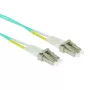 ACT 2.5 meter LSZH Multimode 50/125 OM3 fiber patch cable duplex with LC connectors