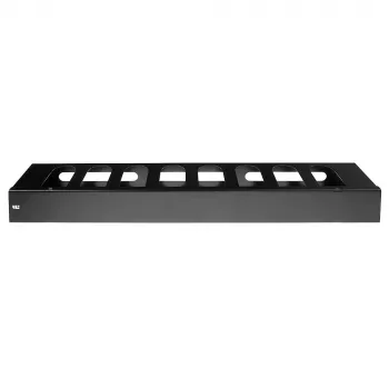ACT DUCT Cable management panel with cover 1U
