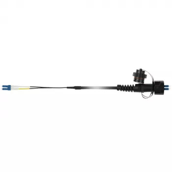 Fibre optic cable ACT RL7330 30 m 2x LC 2x LC ODVA Black