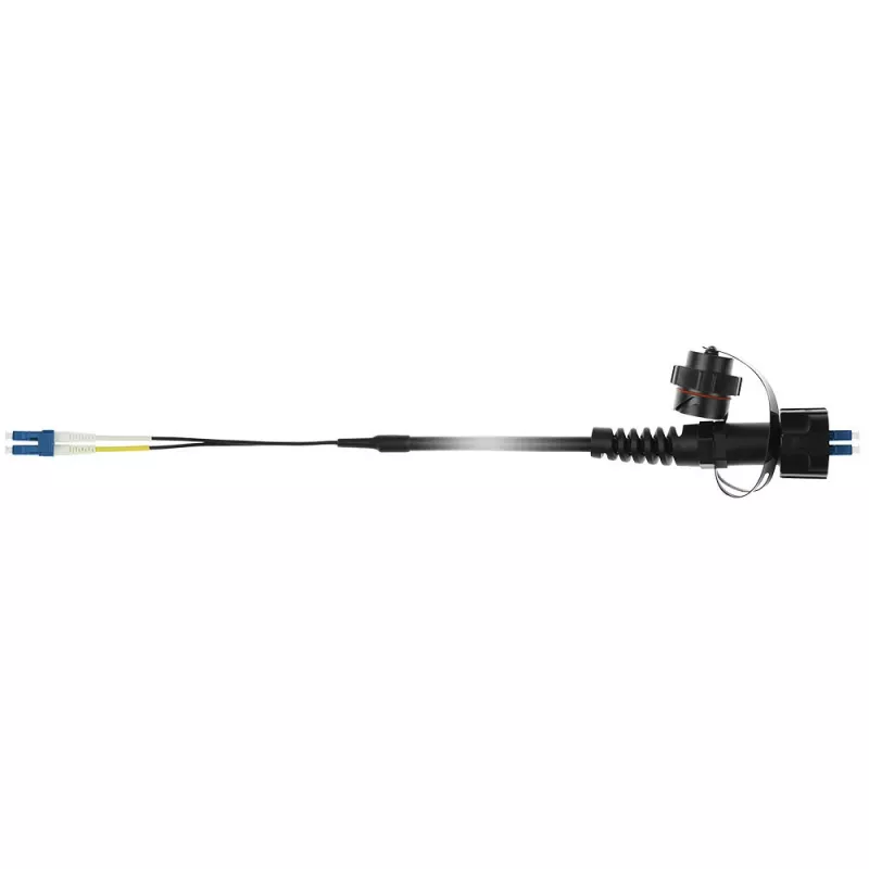 Fibre optic cable ACT RL7330 30 m 2x LC 2x LC ODVA Black