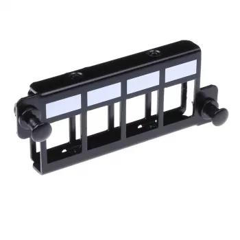 Adapter ACT FA2057 for 4 x keystone UTP Black