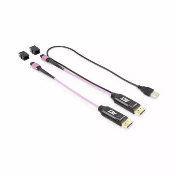 ACT DisplayPort to MTP/MPO adapter set to extend a DisplayPort connection up to 8K@60Hz
