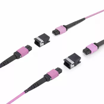 ACT DisplayPort to MTP/MPO adapter set to extend a DisplayPort connection up to 8K@60Hz