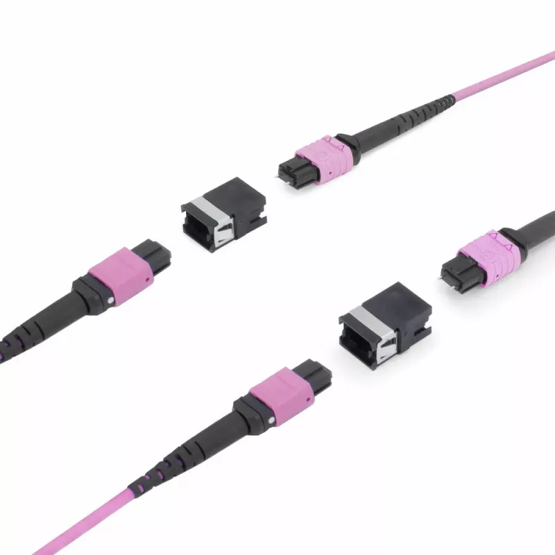 ACT DisplayPort to MTP/MPO adapter set to extend a DisplayPort connection up to 8K@60Hz