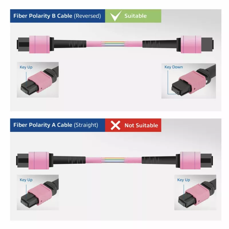 ACT DisplayPort to MTP/MPO adapter set to extend a DisplayPort connection up to 8K@60Hz