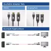 ACT DisplayPort to MTP/MPO adapter set to extend a DisplayPort connection up to 8K@60Hz