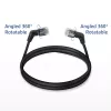 Networking cable ACT DD1901 Cat6 U/FTP (STP) 1 m RJ-45 Black