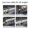 Networking cable ACT DD1901 Cat6 U/FTP (STP) 1 m RJ-45 Black