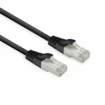ACT Cat8 U/FTP (STP) networking cable FB8101 — 1 m, RJ-45 to RJ-45, Black