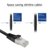 ACT Cat8 U/FTP (STP) networking cable FB8101 — 1 m, RJ-45 to RJ-45, Black