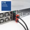 ACT Powercord C14 IEC Lock+ Dual Locking - C15 IEC Lock+ black 3 m, PC3876