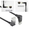 ACT DD7901 networking cable Black 1 m Cat6a U/UTP (UTP)