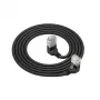 Network patch cable ACT DD7905 Cat6a U/UTP 5 m Black RJ-45