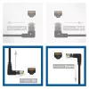 Network patch cable ACT DD7905 Cat6a U/UTP 5 m Black RJ-45