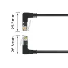ACT networking cable Cat6a U/UTP (UTP) with RJ-45 connectors 1.5 m Black