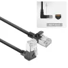 Network patch cable ACT DA4905 Cat6a U/FTP (STP) RJ-45 to RJ-45 Black 5 m
