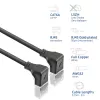 ACT DA5902 networking cable Cat6a U/FTP (STP) 2 m, RJ-45 to RJ-45, black
