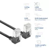 ACT Cat6a U/FTP (STP) networking cable DA6902, 2 m, RJ-45 to RJ-45, Black