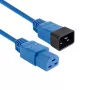 Powercord ACT C20–C21 IEC60320 blue 2 m, 16 A, 250 V