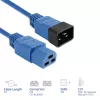 Powercord ACT C20–C21 IEC60320 blue 2 m, 16 A, 250 V