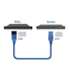 Powercord ACT C20–C21 IEC60320 blue 2 m, 16 A, 250 V