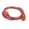 Power cable ACT C14 to C21 IEC60320 red 1 m, 250V 10A