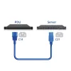 Powercord ACT C14 to C21 IEC60320 blue 1 m, 250 V 10 A