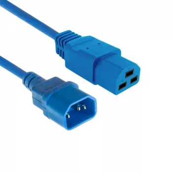 Powercord ACT C14 to C21 IEC60320 blue 2 m, 250 V 10 A