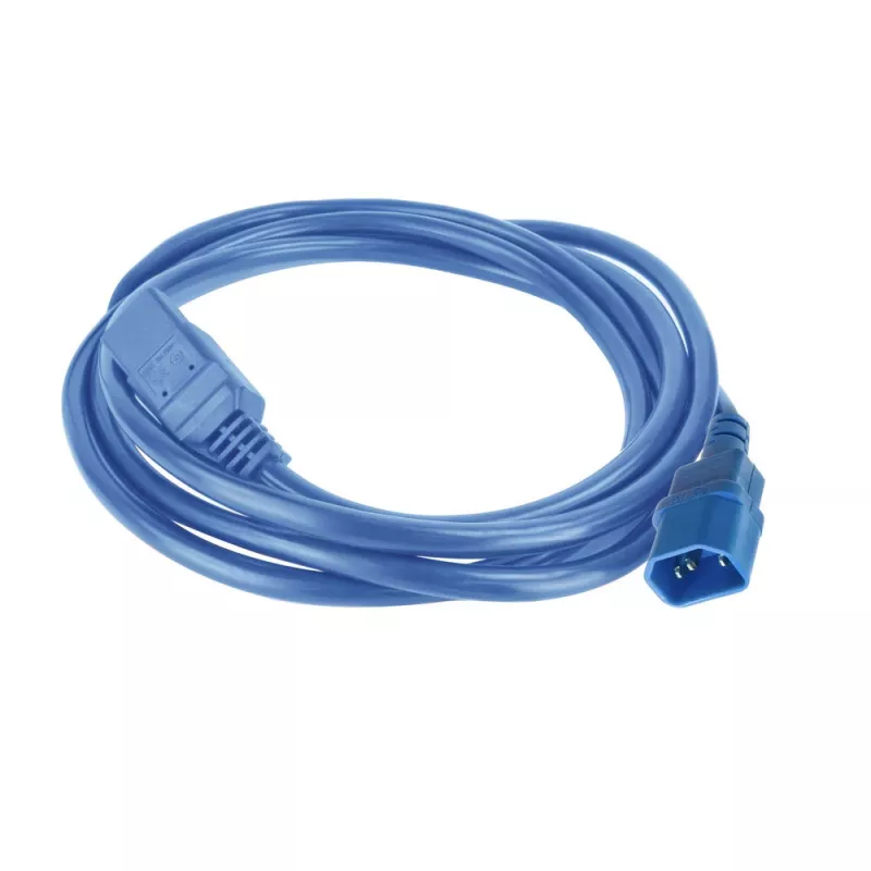 Powercord ACT C14 to C21 IEC60320 blue 2 m, 250 V 10 A